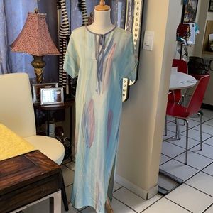Vintage  Pastel "Water Color" Coverup/Loungewear